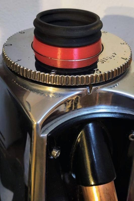 Mazzer Major Single dose hoper and bellow