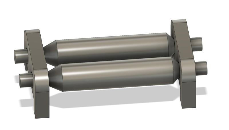 Simple filament Roller