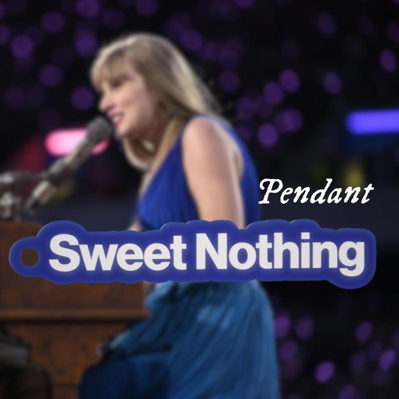 Taylor Swift Sweet Nothing Keychain Pendant Midnights