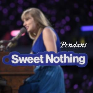 Taylor Swift Sweet Nothing Keychain Pendant Midnights