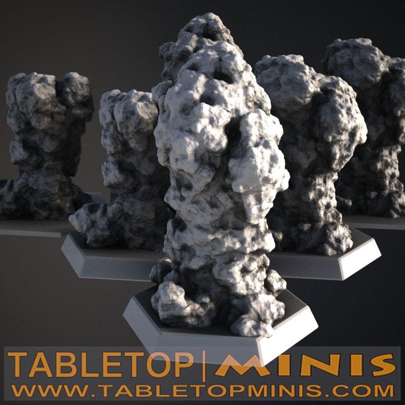 Smoke Token for Battletech