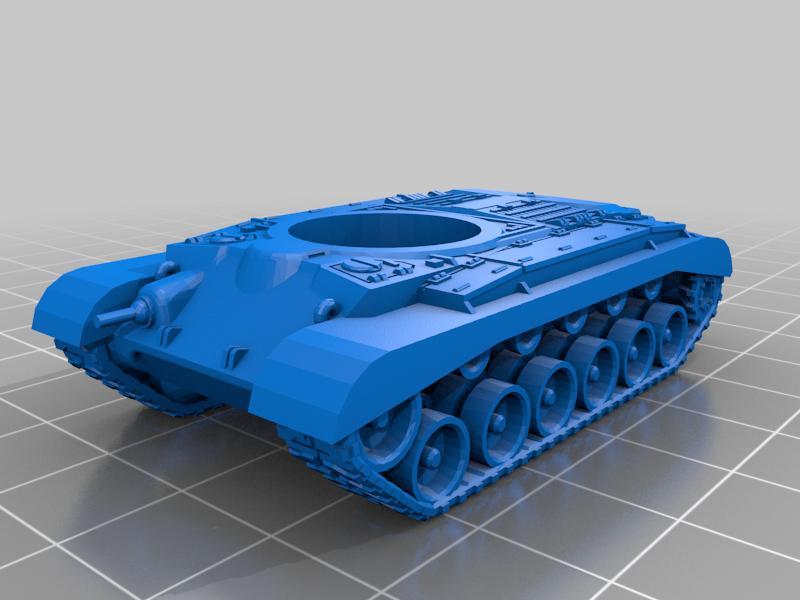 M26 Pershing easy print
