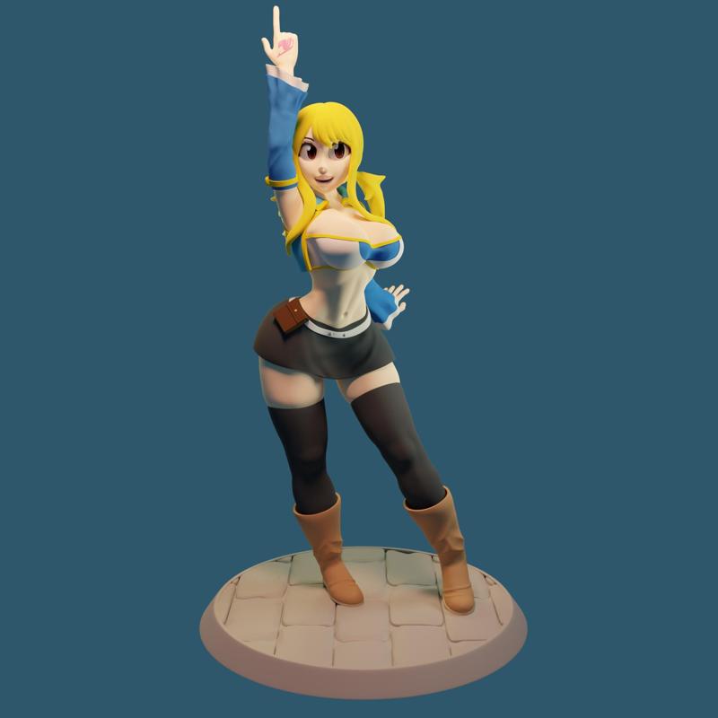 Lucy Heartfilia from Fairy Tail.
