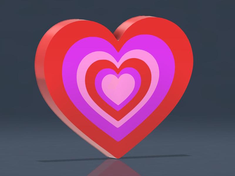 Hearts Lightbox