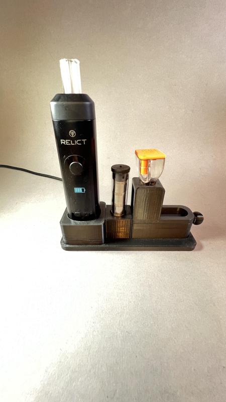 Docking Station and capsule filling station suitable for the Norddampf Relict Vaporizer