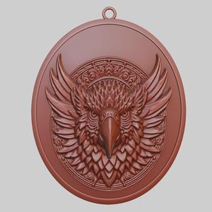 Parrot Animal Pendant Parrot Animal Necklace for CNC Router Laser & 3D Printer