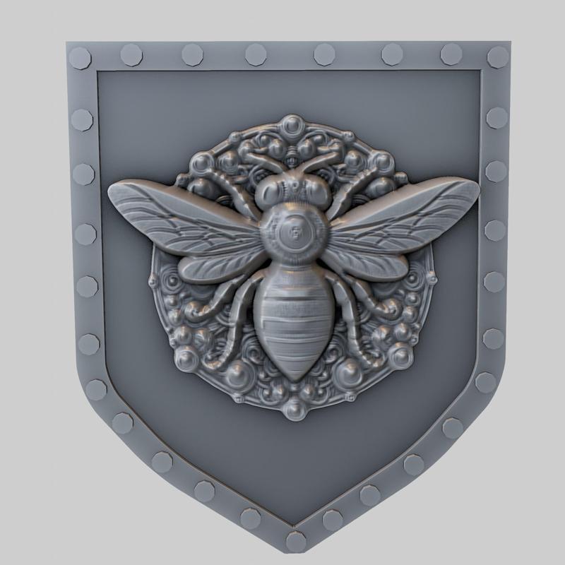 Bee Animal Wall Bee Animal Bust for CNC Router Laser & 3D Printer
