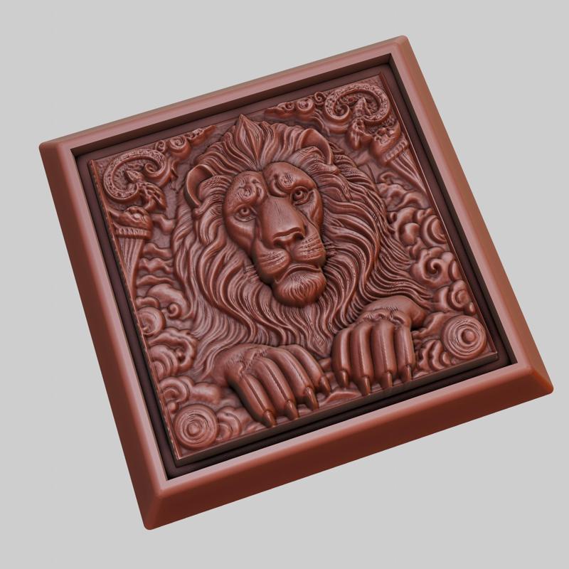 lion Animal 3D Model for CNC Router Laser & 3D Printer