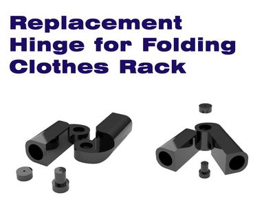Replacement Hinge for Foldable Clothes Drying Rack