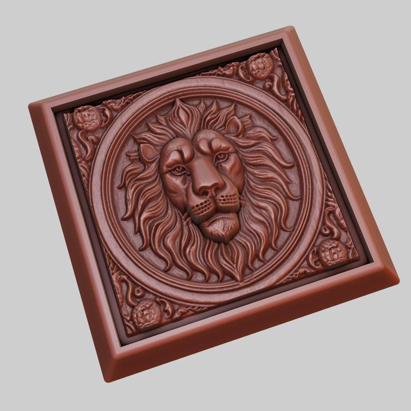 lion Animal 3D Model for CNC Router Laser & 3D Printer