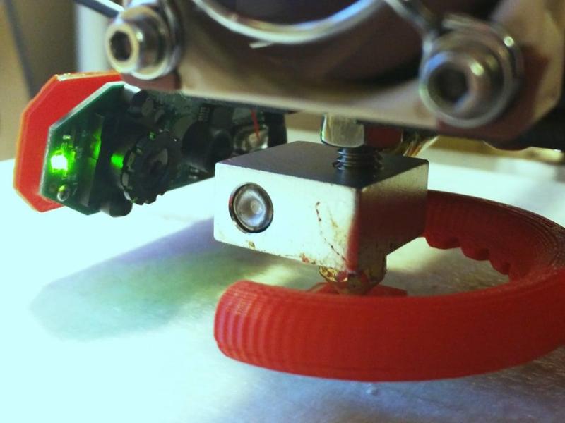 Anet A8 - Logitech C310 Webcam Nozzle Mount