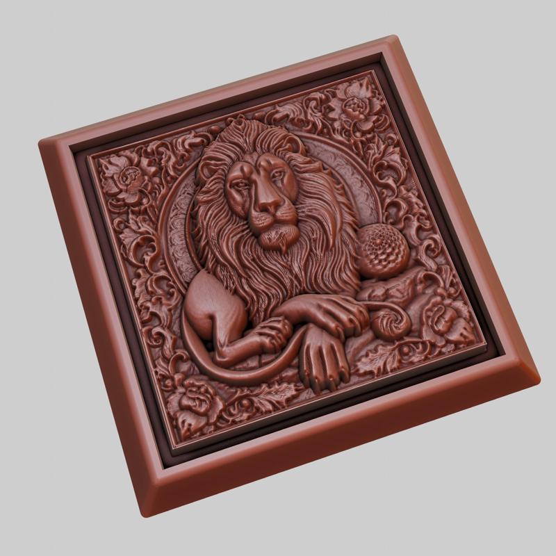 lion Animal 3D Model for CNC Router Laser & 3D Printer