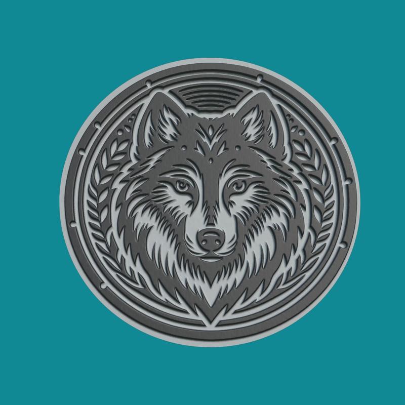 Wolf Print Model