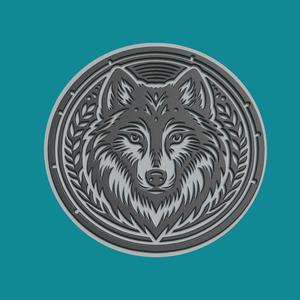 Wolf Print Model