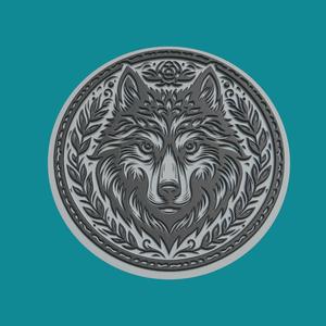 Wolf Print Model