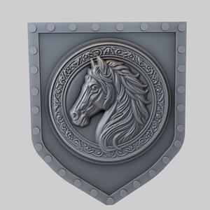Horse Animal Wall Horse Animal Bust for CNC Router Laser & 3D Printer