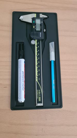 Caliper tray
