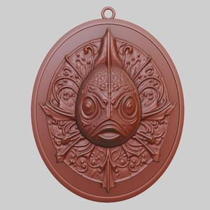 Fish Animal Pendant Fish Animal Necklace for CNC Router Laser & 3D Printer