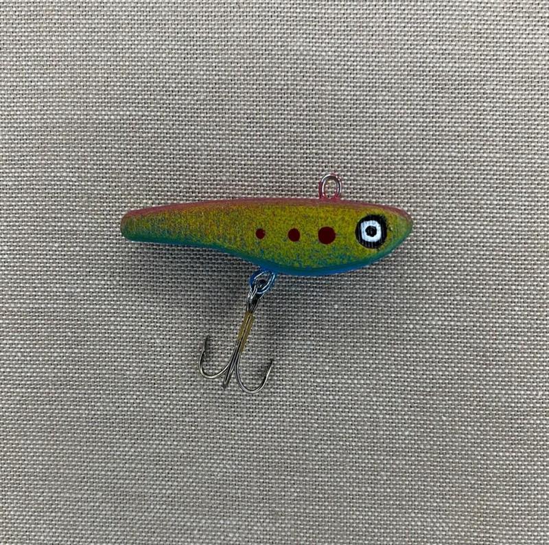 2 inch ice fishing jig lure v2