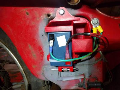 Honda trail 90 ct90 sealed battery holder 6 volt