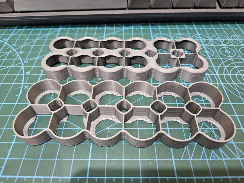 Lightweight 21700 6S2P, 6S3P battery holder