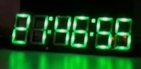 LED DiGi Uhr