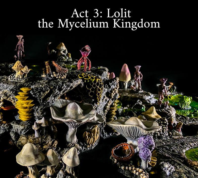 Mystic-Realm's Act 3: Lolit the Mycelium Kingdom [Mushroom/Fungus World]