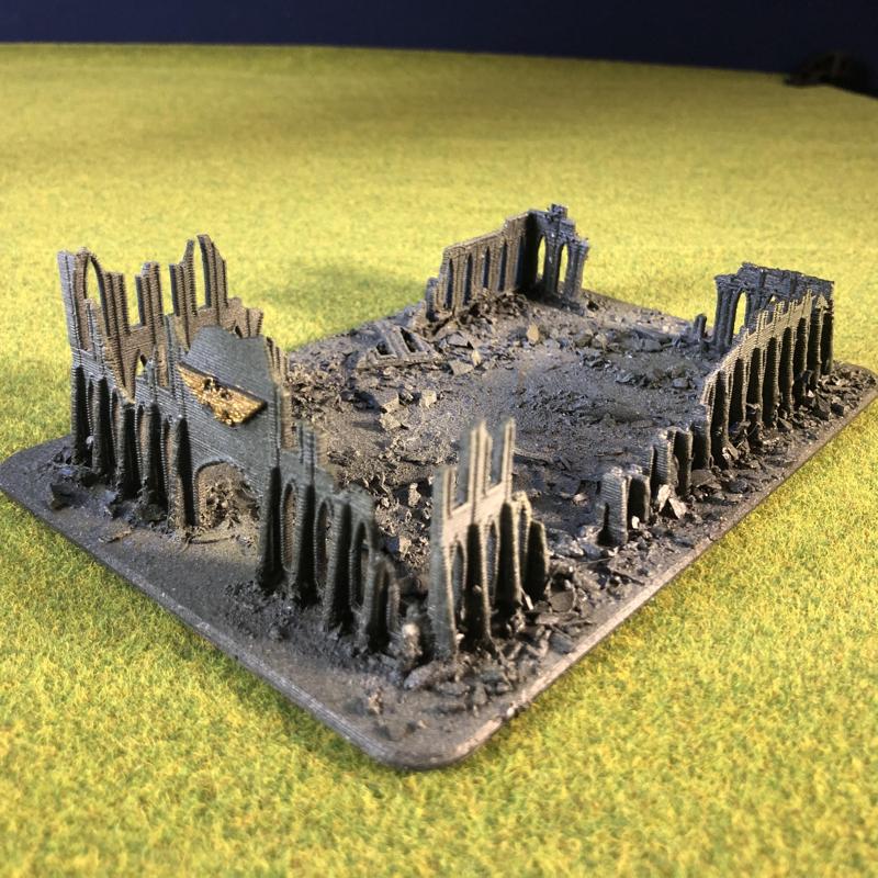 Epic Scale Terrain: Large Imperial Ruins #2