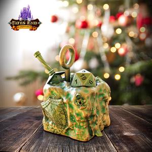 Gelatinous Cube Ornament - SUPPORT FREE!