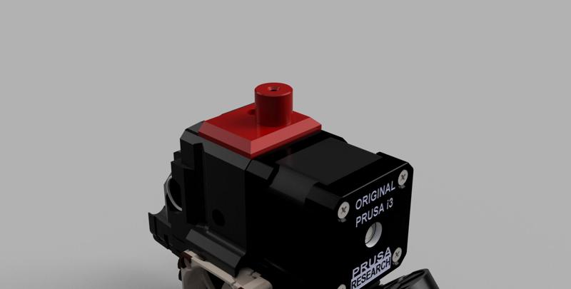 MK3s extruder filament cleaner