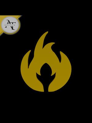 Simple Flame Symbol - 2D Art
