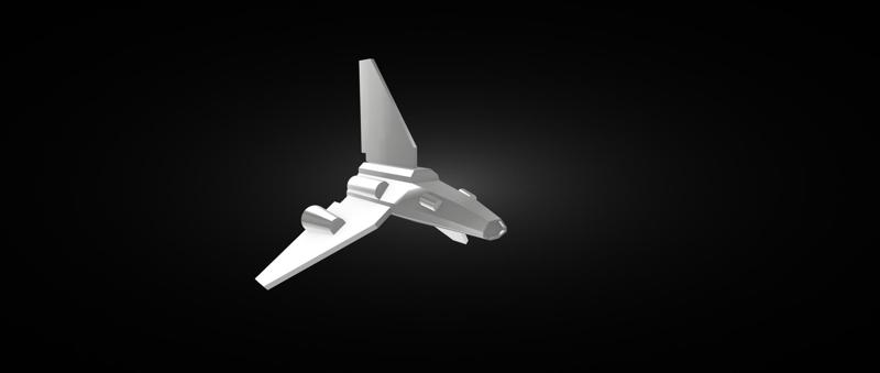 Model of a starship