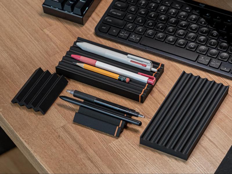 parametric pen holder