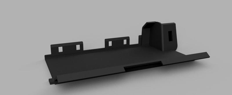 VW Volkswagen Passat B8 phone tray with rotated USB port