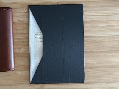 French Gray Card Case