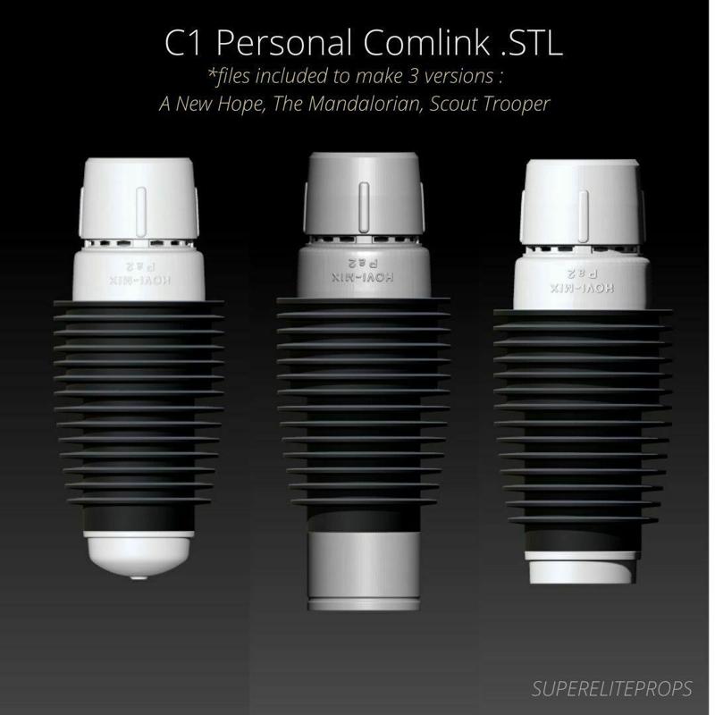 Stormtrooper C1 Personal Comlink  with Hovimix Pa2 Mictips