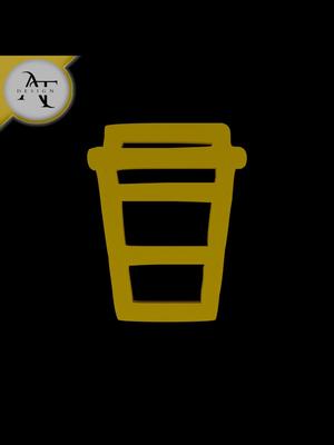 Simple Coffee Cup Symbol - 2D Art
