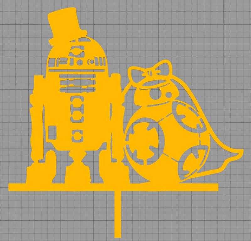 Topper wedding star wars / Topper wedding star wars