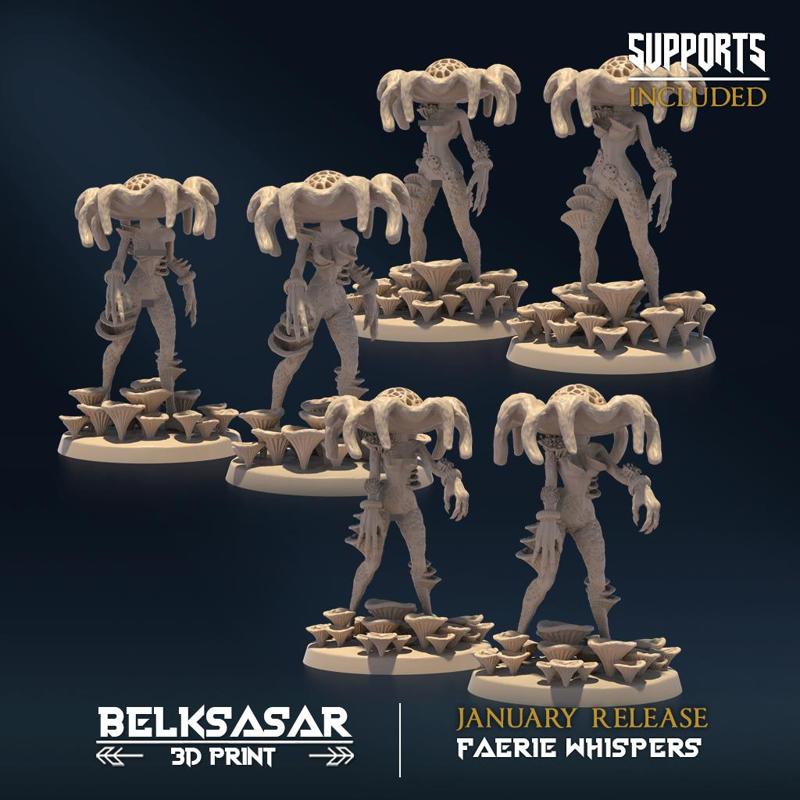 Amanita of Corruption All Variant Set x3