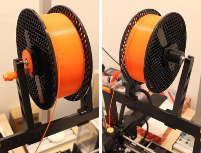 Spool Holder adjustable with bearings for Prusa i3 MK3S