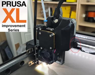 Prusa XL series: Better Dwarf door (V2) with handle