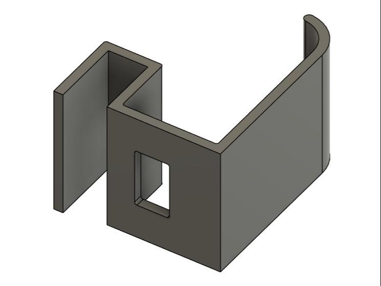 Controller holder with charging hole