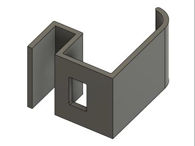 Controller holder with charging hole