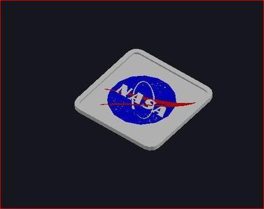 NASA coaster