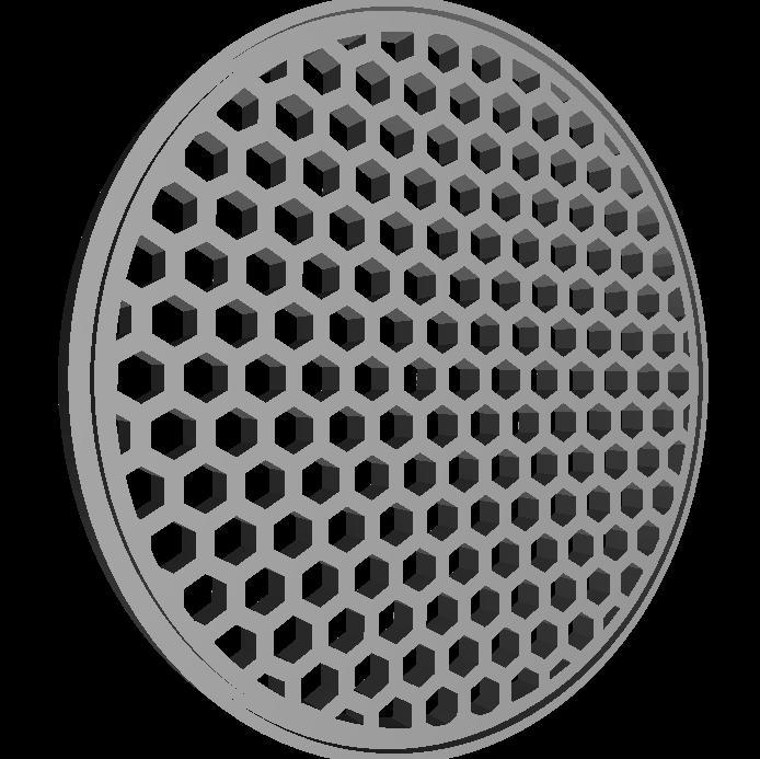 Coaster with Honeycomb