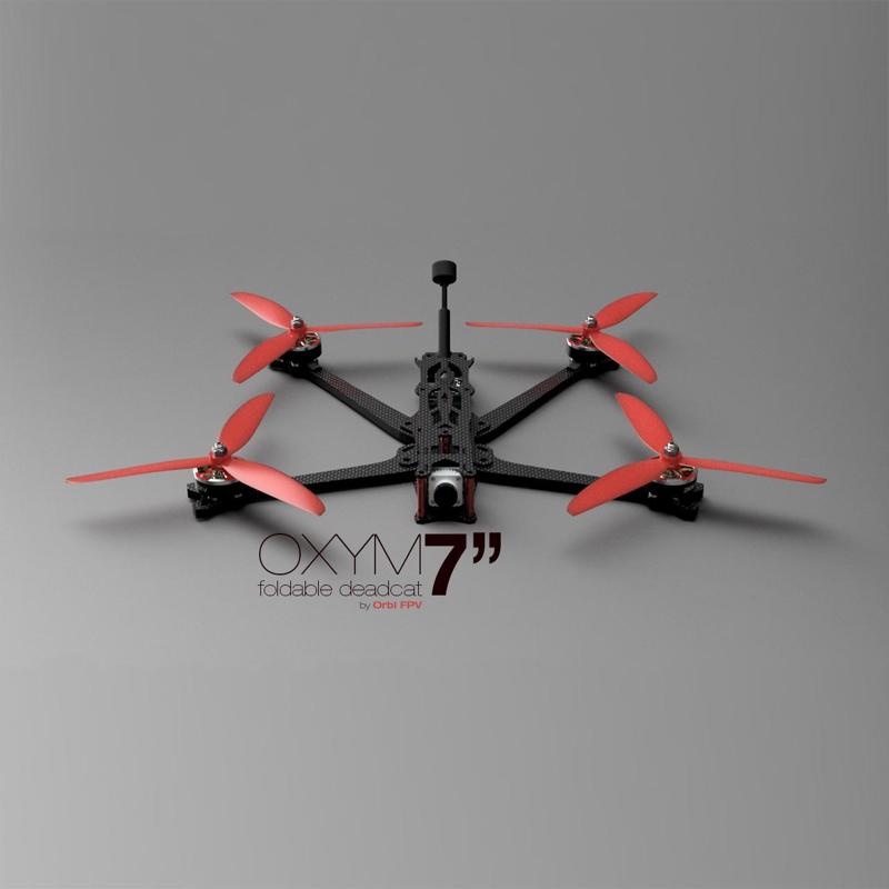 OXYM 7" Foldable FPV Frame - TPU Parts