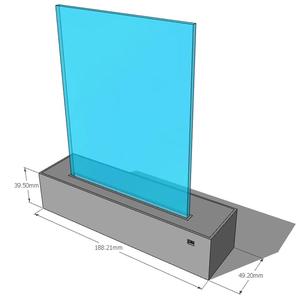 Simple Holder for Etched Acrylic and IR LED Strip