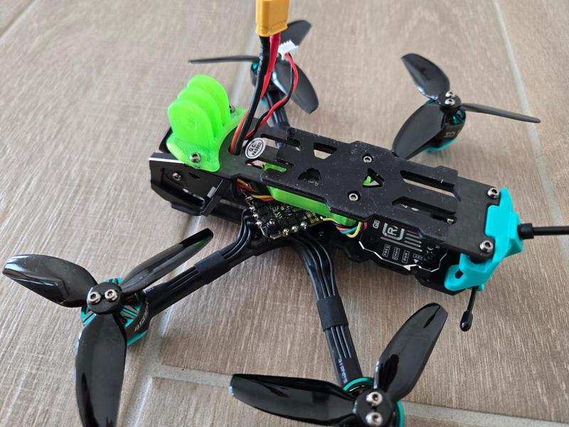 Sub250 Oasis ELRS Module and GoPro Mount