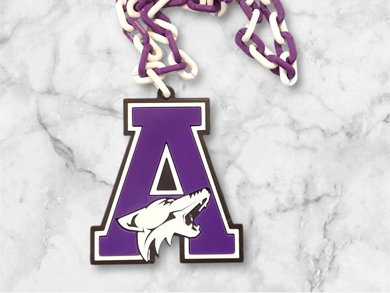 Block A Coyote Necklace