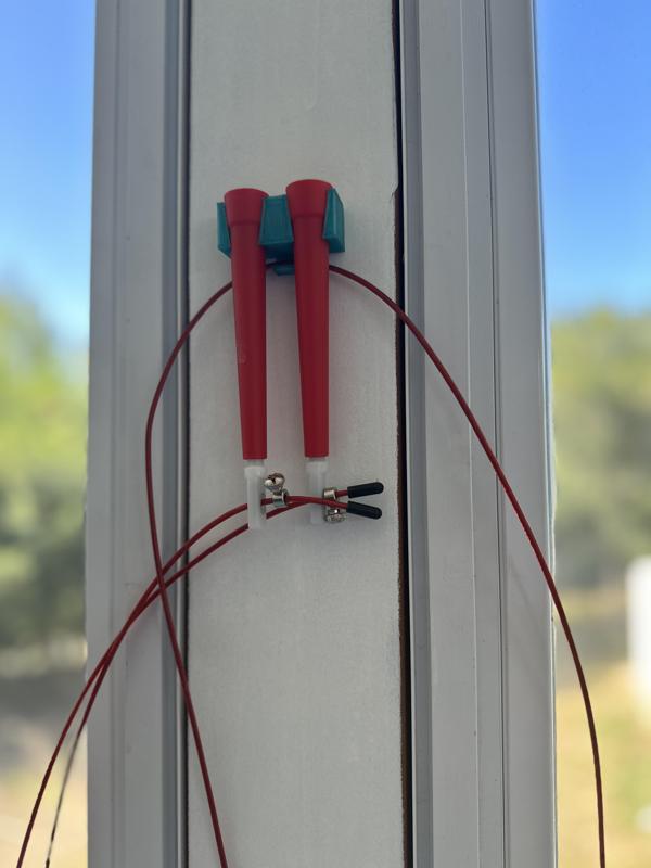 skipping rope hanger